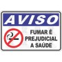 Fumar é prejudicial a saúde. 